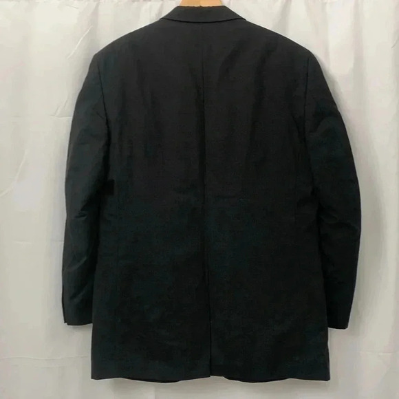 Men’s Jos. A. Bank Sports Coat Size 46L Black EUC - Picture 2 of 10